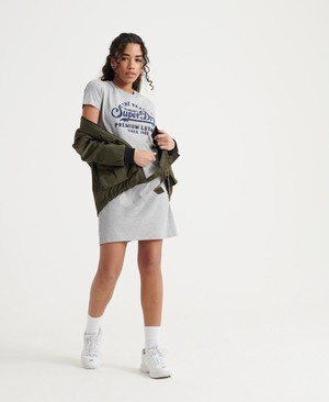 Superdry Graphic Női Ruhák Szürke | EWXYB8954